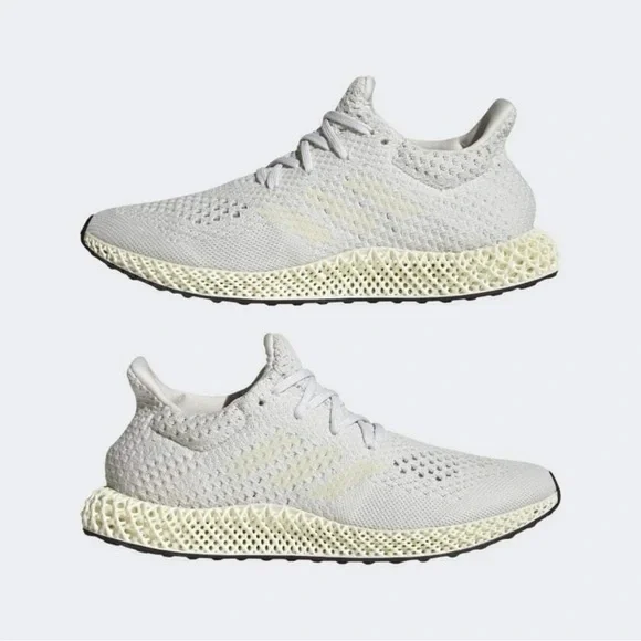 New Adidas Futurecraft 4D Chalk Q46229 Size 65