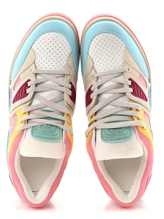 Gucci Demetra Womens Basket Low-Top Sneakers- SIZE 37