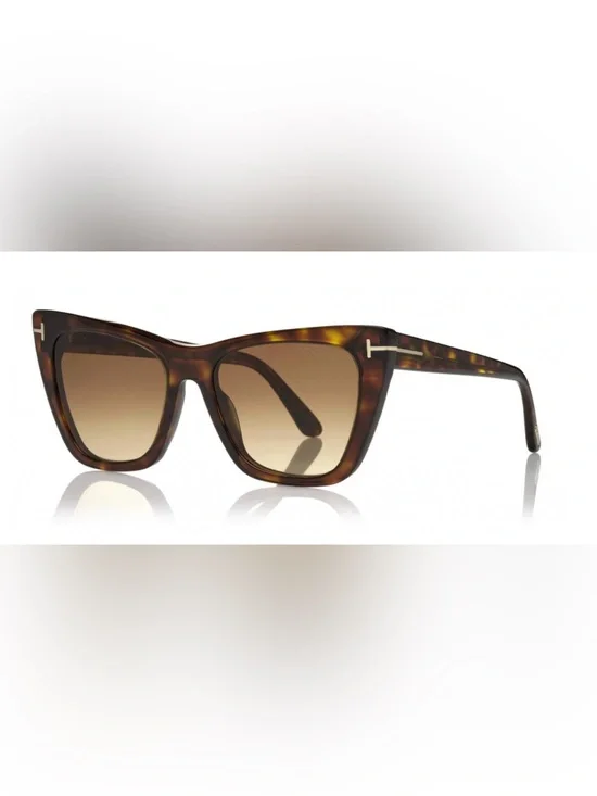 Tom Ford - Poppy Sunglasses - Cat-Eye Sunglasses - Dark Havana - FT0846