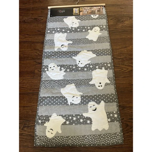 Cynthia Rowley Curious Halloween Cotton Table Runner Ghosts 16