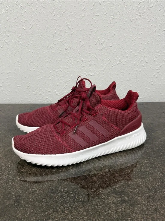 ADIDAS Kaptir X Cloud Foam Maroon Running Sneakers Men’s Size 12