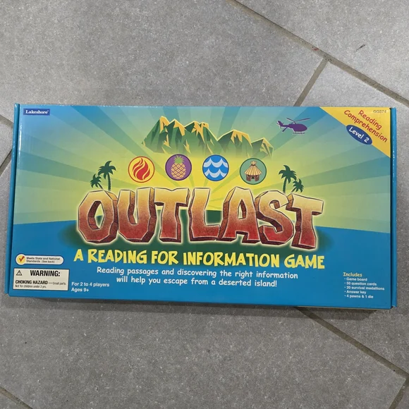 Lakeshore Outlast Reading‎ Game