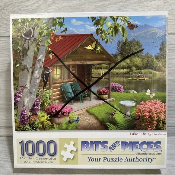 BITS & PIECES 1000PC Puzzle 20x27
