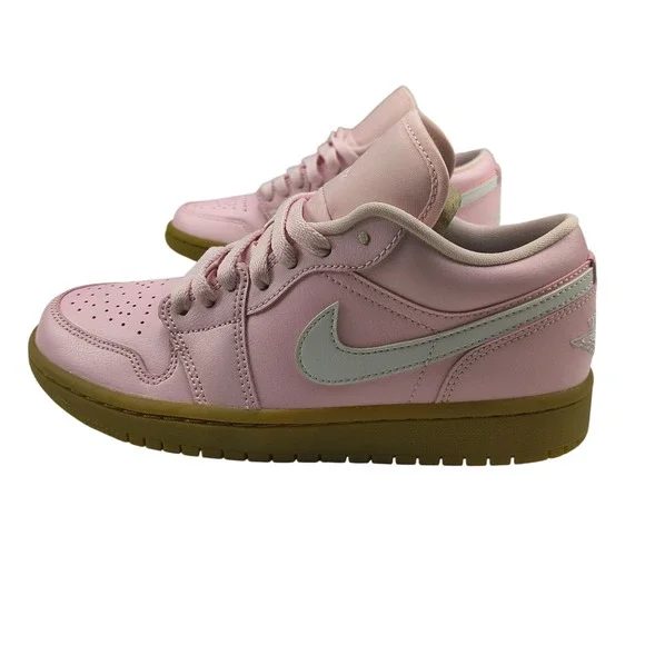 Nike Air Jordan 1 Low‎ Arctic Pink White Gum Womens 6.5 DC0774-601 Sneakers