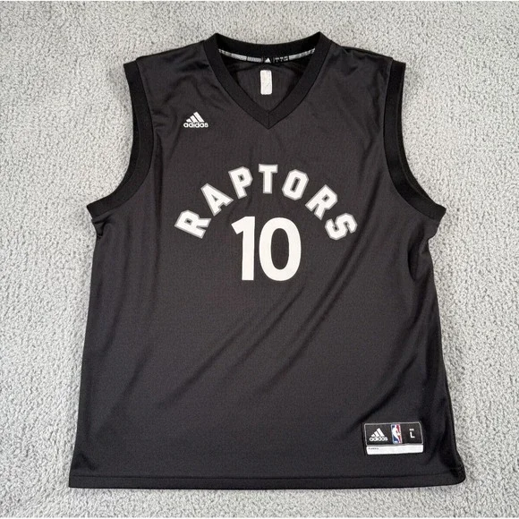 Adidas Toronto Raptors Demar DeRozan Jersey Mens Large NBA Basketball #10 Plus 2