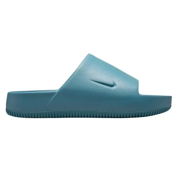 Nike Calm Slides Smoky Blue Men's Size 13 Womens Size 14 FD4116-005 Flops NEW