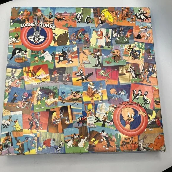 Springbok Th-Th-That's All Folks! Vtg Looney Tunes Puzzle 500 Piece Complete