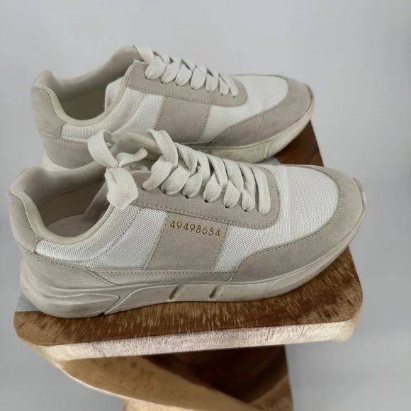 Steve Madden Calianna Sneakers 8.5 Neutral Chunky Platform Dad Shoes Streetwear‎