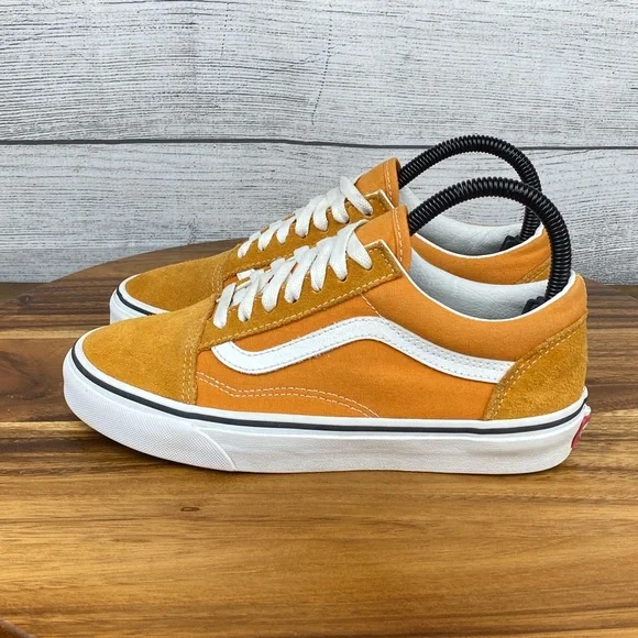 Vans Old Skool Desert Sun Orange Lace Up Sneaker Women’s Shoe Size 6.5