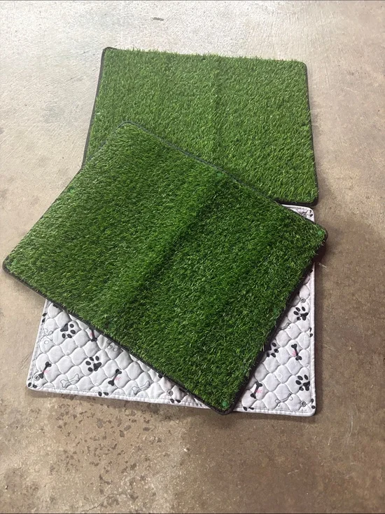 Artificial Grass Pet/Outdoor Mats - Rich Green