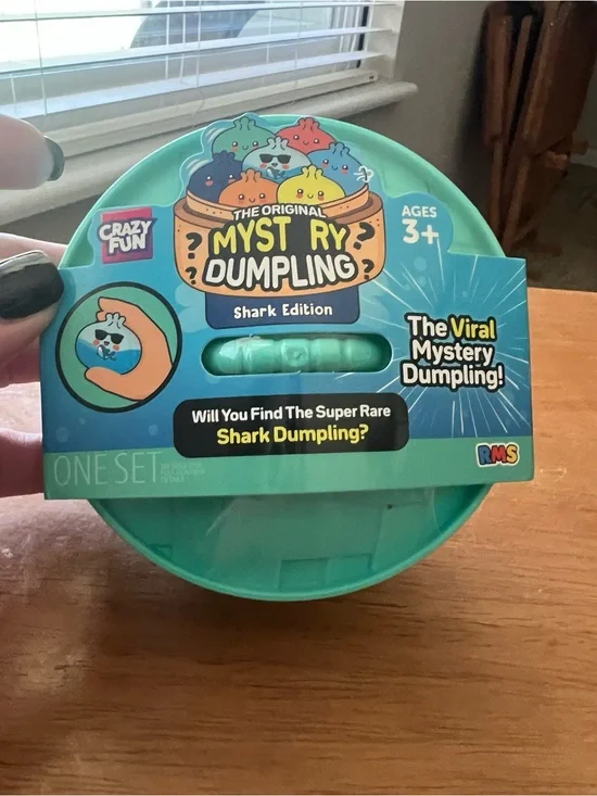 NWT Authentic Five Below Mystery Dumpling - Shark Edition