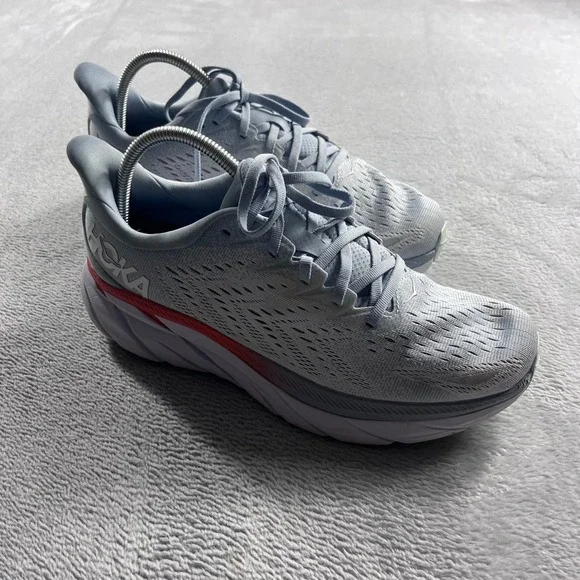Hoka One One Clifton 8 Womens Running Shoes 10 Blue Fuchsia 1119394 BFPA