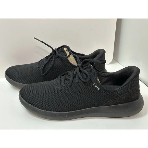 Kizik Madrid Eco-Knit Hands‎ Free Men's 11.5/ Women's 13 Slip On Shoes Black