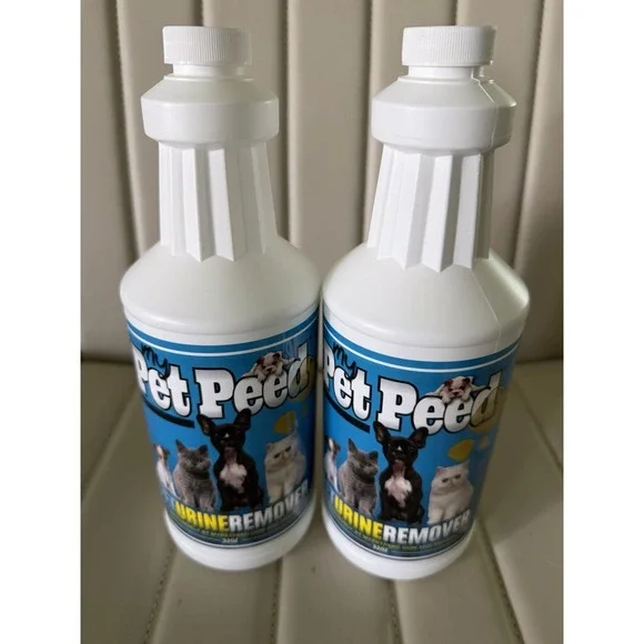 Lot Of 2 - My Pet Peed Pet Urine Remover Stain Odor Cleaner Fast Acting 32oz New