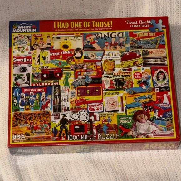 White Mountain 1000 Piece Puzzle “I Had One of Those” NEW