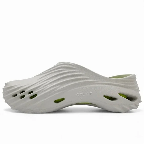 Crocs‎ Echo Wave Mens Size 12 Atmosphere Lime Punch Clog 210521-1FT NEW w/ Tag