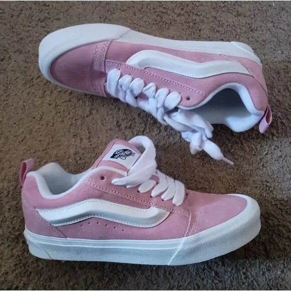 Vans Knu Skool Pink White BRAND NEW IN BOX NO LID.