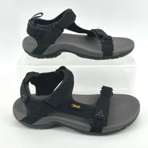 Teva Terra Fi 5 Universal Sandals Men Size 9 Black Grey 1110392 Gorpcore Hiking