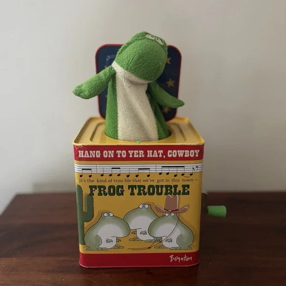 WORKING FROG-IN-THE-BOX ‎ - Jack-In-The-Box 2013 Boynton Frog Trouble