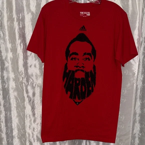 Adidas Houston Rockets James Harden Player Shirt Men’s Size Medium 🔥 YB8