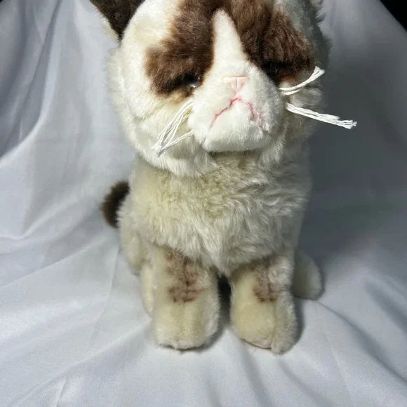 GUND‎ Grumpy Cat Plush 9” 2013 Siamese Stuffed Animal Toy Cute Mad Kitty