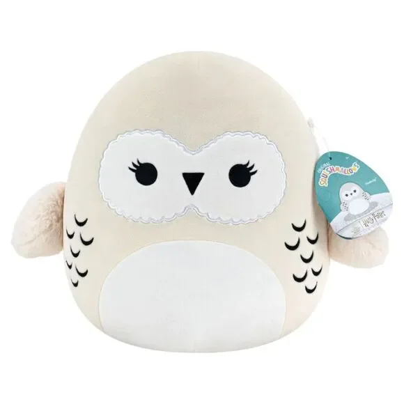 NWT Squishmallows Harry Potter Hedwig Plush 7