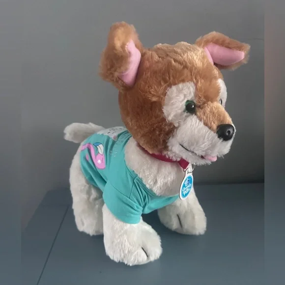 Build A Bear Promise Pets Brown and‎ White Puppy