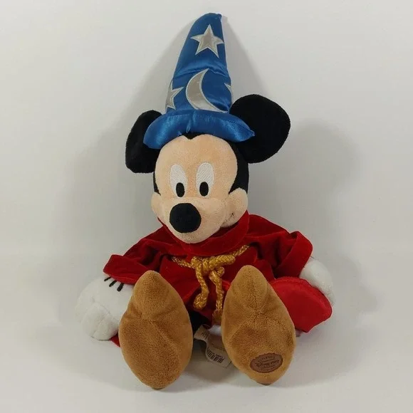 Genuine Disney Store Authentic MICKEY‎ MOUSE Fantasia Sorcerer Wizard 22