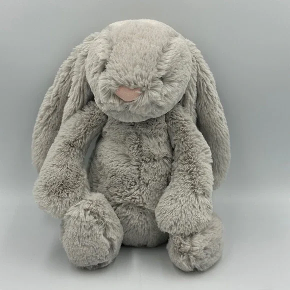 Jellycat Bashful Bunny Plush‎ Silver Grey Medium 12