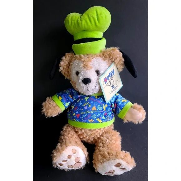 Duffy the‎ Disney Bear Plush Goofy Outfit Disney Parks Exclusive with Tags 2010