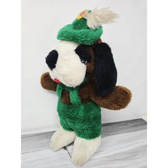 Vintage Superior Novelty Irish‎ Hound Dog Plush! 13