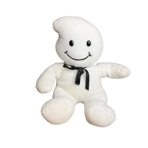 Dan Dee Collectors Choice Ghost Plush White Friendly Halloween Stuffed Toy Bow