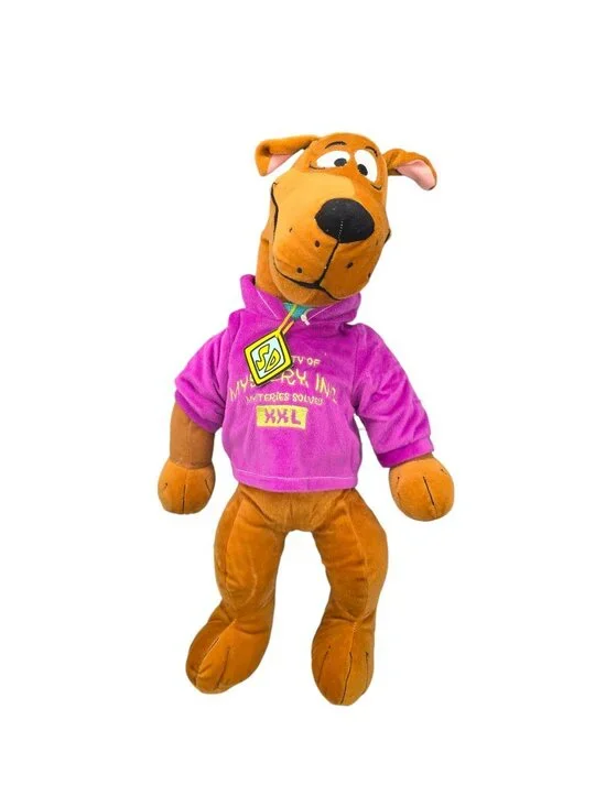 Scooby-Doo Purple Hoodie Plush Mystery Inc XXL 22
