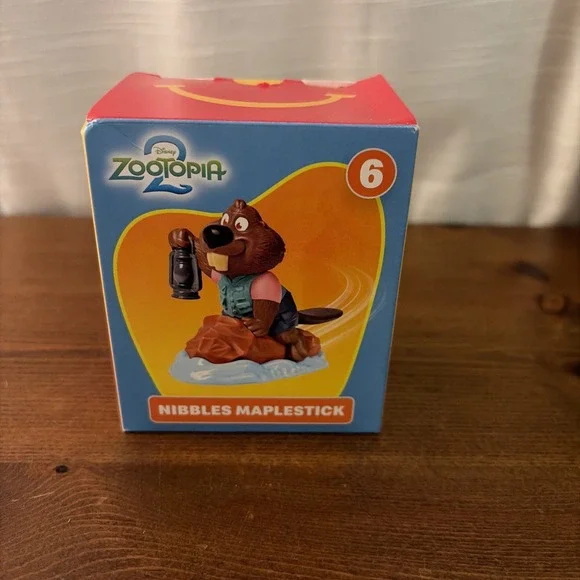 McDonald's Zootopia‎ 2 Happy Meal Toy 2025 Nibbles Maplestick  #6
