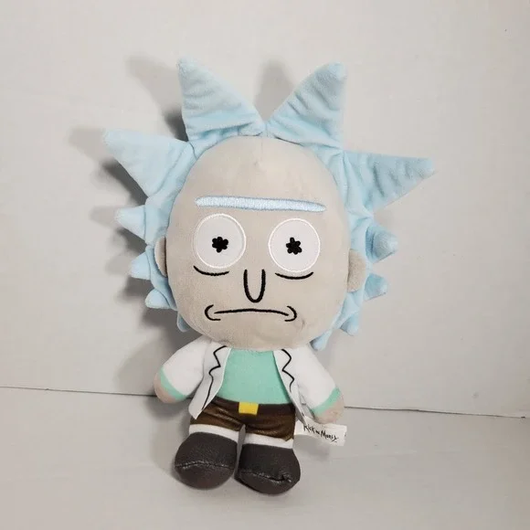 Rick Sanchez Plush Doll Rick and Morty Adult Swim Cartoon‎ Network Stuffed Toy.