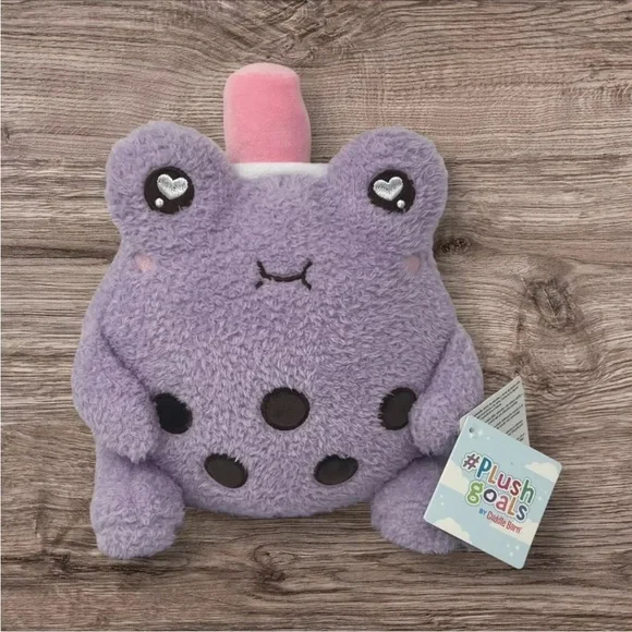NWT #Plush Goals By Cuddle Barn Boba Wawa The Magical‎ Frog Prince Series 2