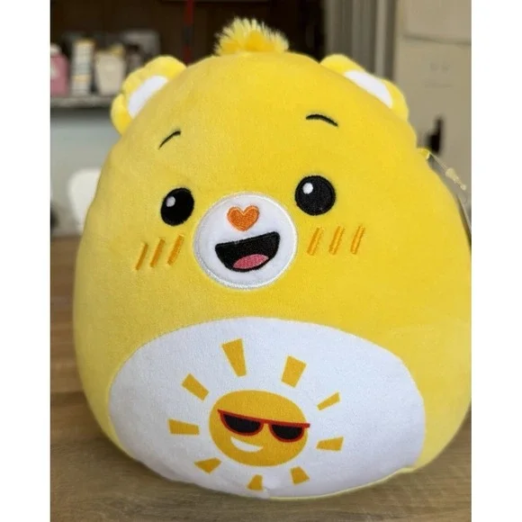 Squishmallows Care Bears Funshine Bear Yellow Plush‎ 8