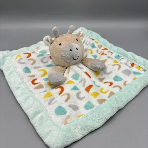 Lullaby Lane Giraffe Lovey Security Blanket‎ Plush Baby Toy