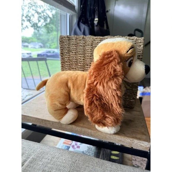 Disney Store Plush Lady from Lady & The Tramp 10