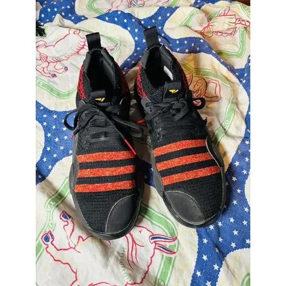 Adidas Men's Trae Young 2 Basketball Shoes Core Black Better‎ Scarlet Size 9.5