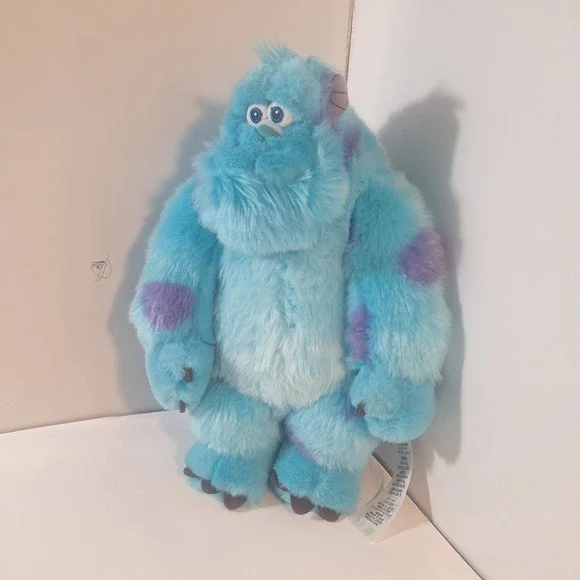 Disney Store Monsters‎ Inc Plush James Sulley Sullivan Blue Stuffed 12