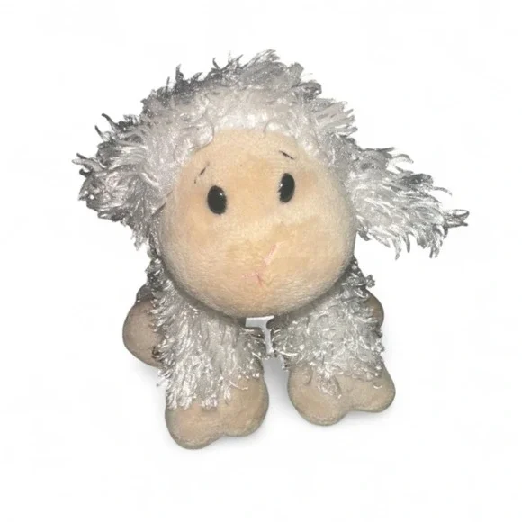 Ganz Webkinz Lamb White Plush Stuffed Animal HM201 BB172 H no‎ code Easter