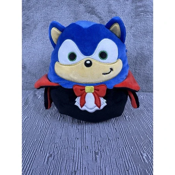 Sonic The Hedgehog Squishmallows‎ plush toy Halloween Theme Vampire 8