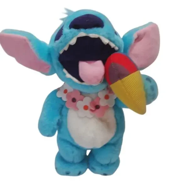 Aulani Disney Resort Stitch Plush Hawaii Exclusive Lei Ice Cream
