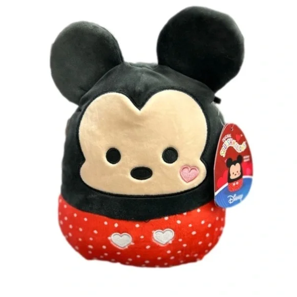 Walt Disney 2023 Mickey Mouse Plush Squishmallow Stuffed Animal Plushie NEW