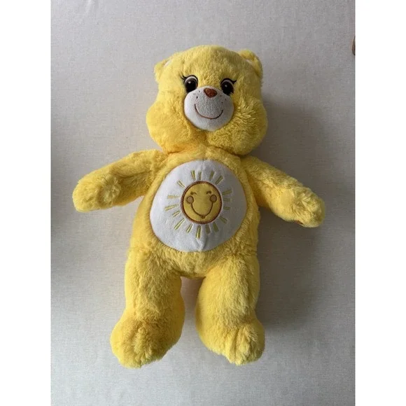 Care Bears Funshine Bear Build‎ A Bear Plush Yellow Sun 16