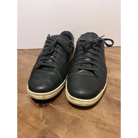 COLE HAAN Shapley Navy Blue Leather Oxford Sneaker Size 9.5 M