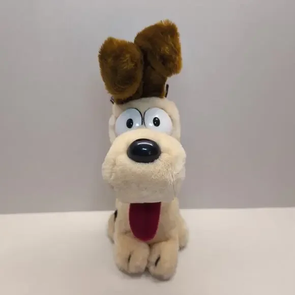 Vintage 1983 Odie Dog Plush Garfield & Friends Stuffed Animal Toy 80s Fun Farm