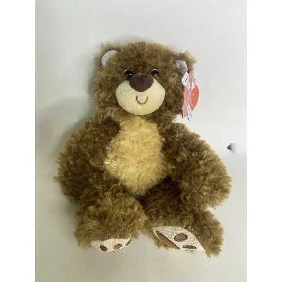 First & Main Willoughby Teddy Bear Brown Plush Stuffed Animal Toy NEW