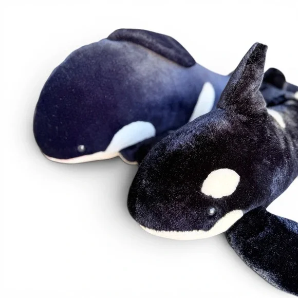 Seaworld Vintage Orca Killer Whale Shamu Plush Lot READ
